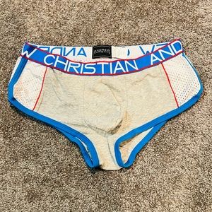 Mens Sexy Pouch Boxer Briefs. Size L